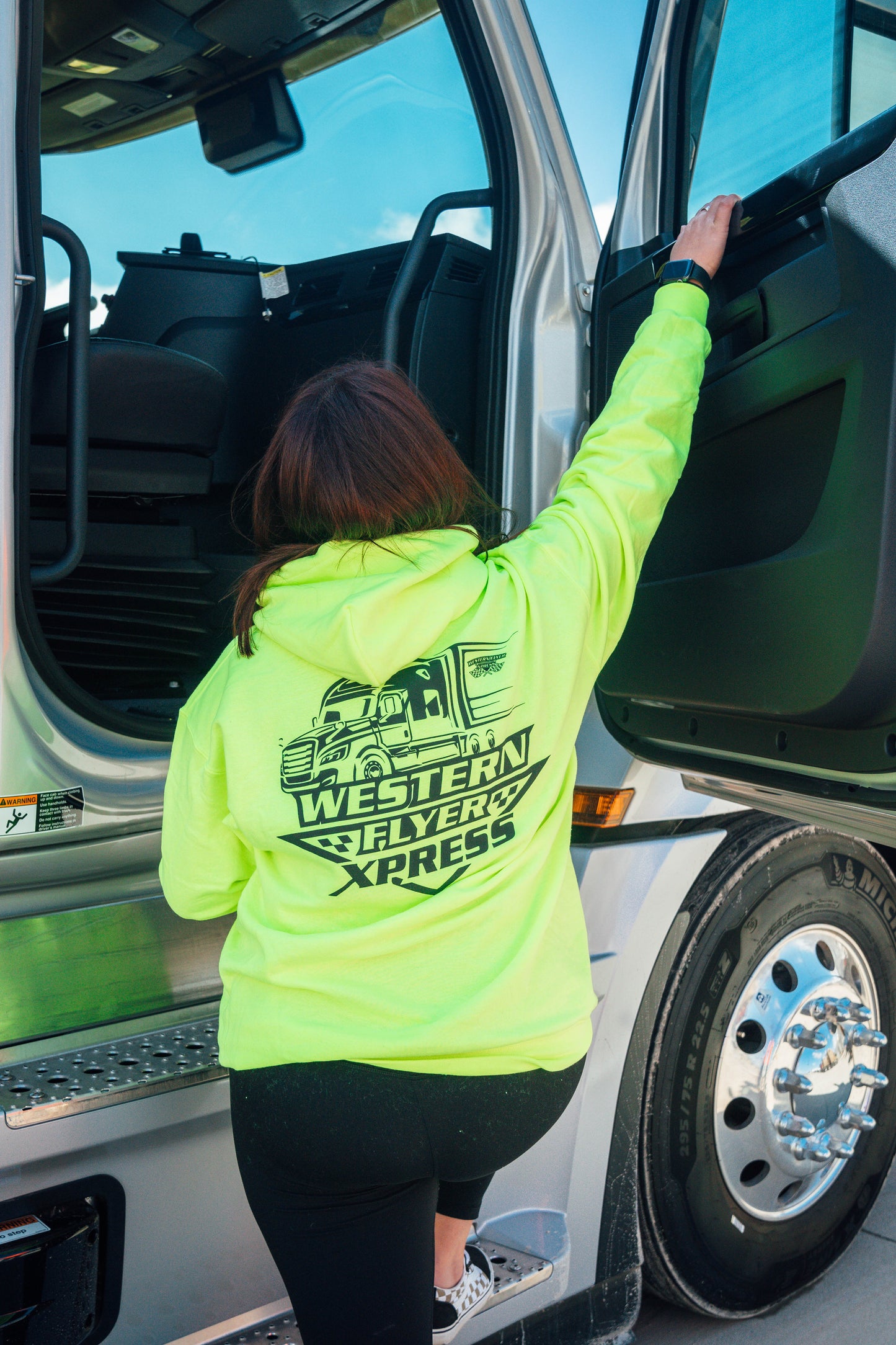 WFX Safety Hoodie - Safety Green
