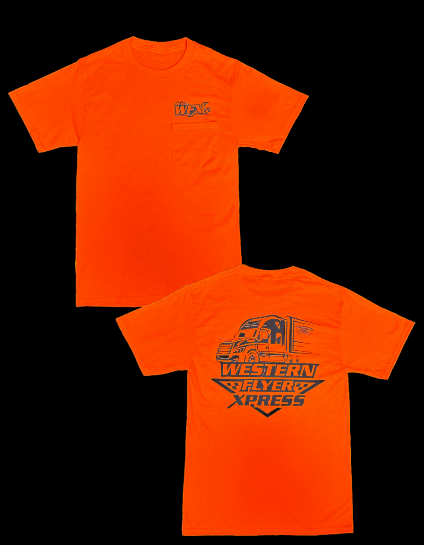 WFX Pocket T - Safety Neon Orange